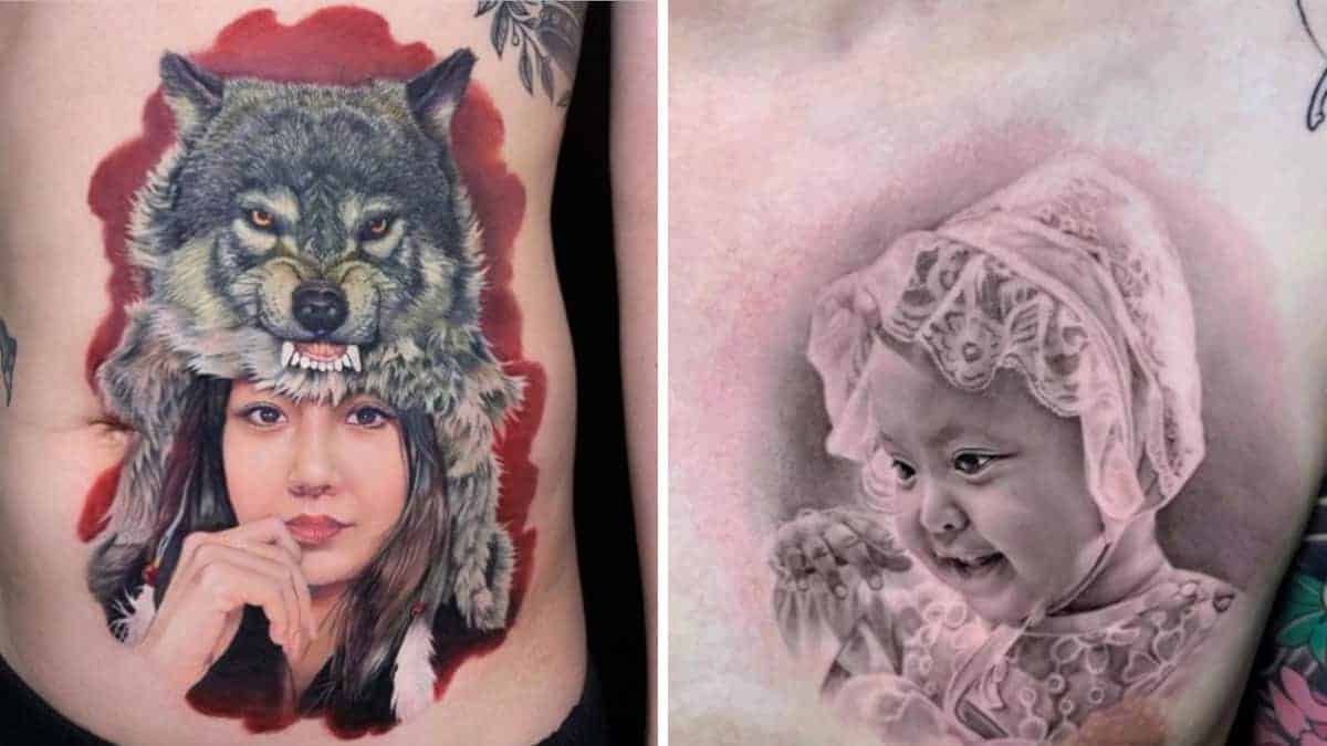 22 tatuaggi iperrealistici che sembrano stampati sulla pelle