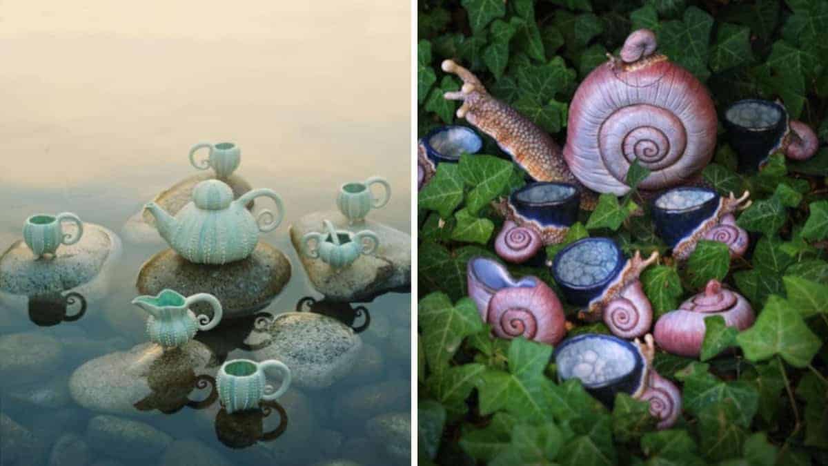 Incredibili ceramiche ispirate alla natura: 14 Foto