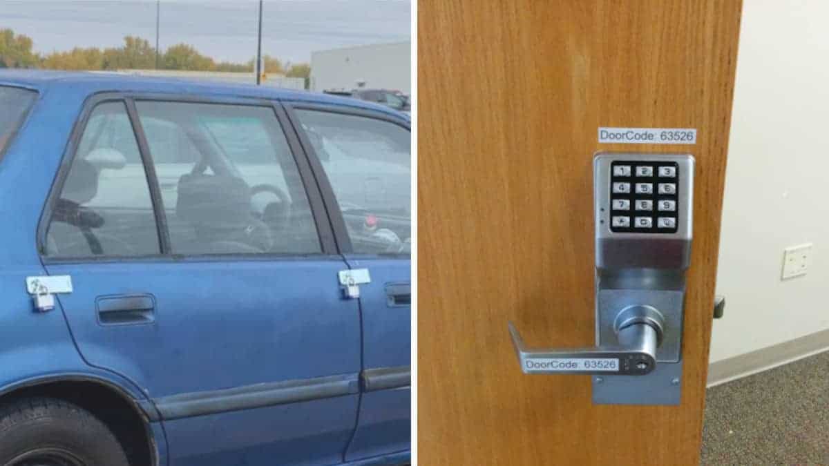 19 Persone che pensavano di avere idee geniali per la sicurezza, ma si sono rivelate il contrario