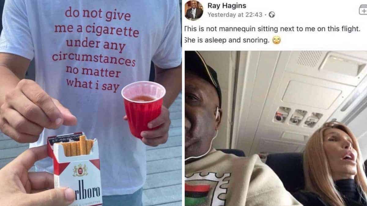 14 delle foto più divertenti dall’account Twitter “Senza-Contesto USA”.