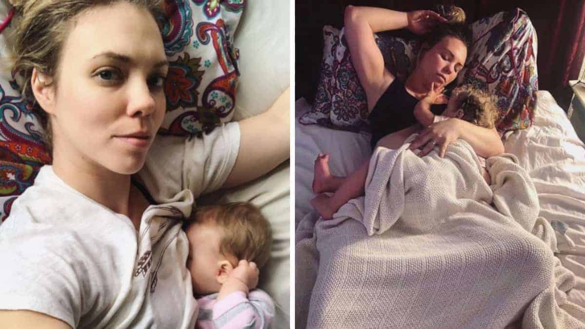 La mamma dimostra perché i bambini non dormono tutta la notte ed è davvero una buona cosa