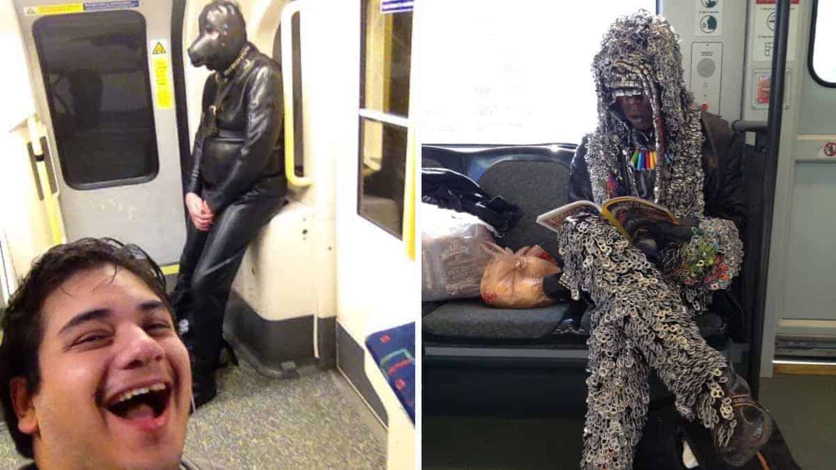 24 cose interessanti e divertenti che le persone hanno catturato in metropolitana