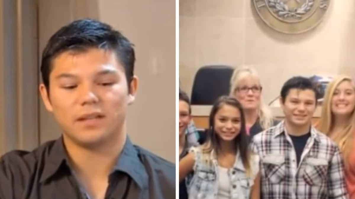 L’adolescente ha vissuto come un senzatetto finché non ha trovato la sorella e la sua nuova famiglia, che gli ha cambiato la vita
