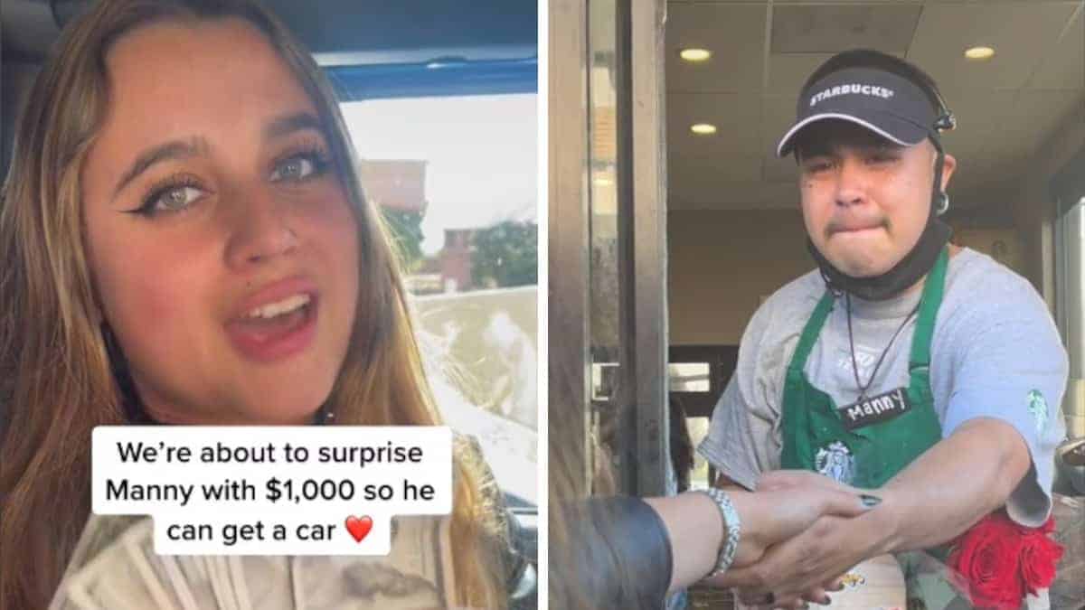 Un gesto di gentilezza che ha cambiato la vita di un dipendente di una caffetteria: la sorprendente donazione di una cliente