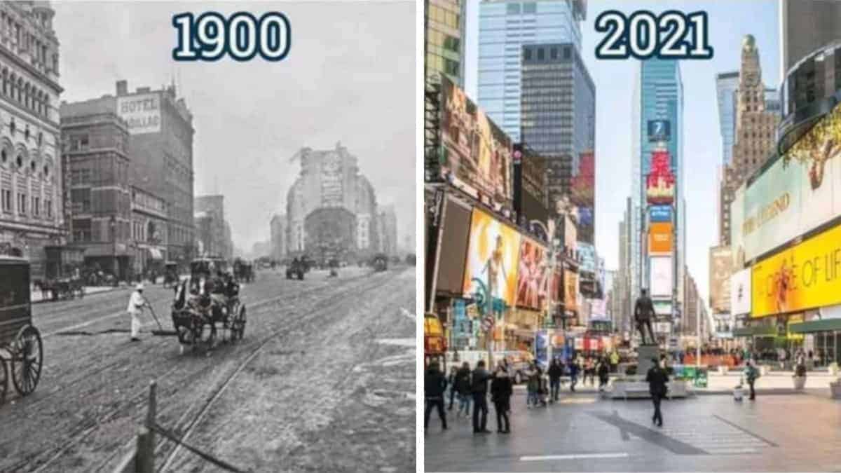 18 Ieri e oggi di luoghi che sono cambiati davvero tanto in pochi anni
