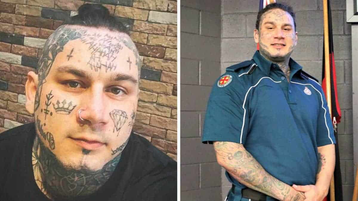 Giovane completamente tatuato ha trovato lavoro dopo una dura discriminazione