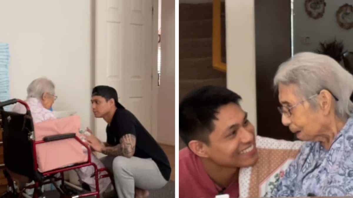 Il giovane da 7 anni si prende cura della nonna 96enne: “Non voglio vederla in una casa di riposo”