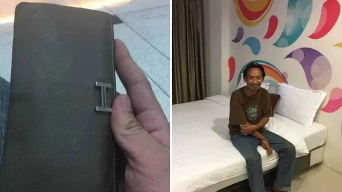 Mendicante trova un portafoglio pieno di soldi e la sua vita cambia totalmente