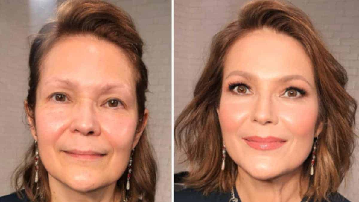 20 foto di donne prima e dopo essere state trasformate in stile hollywoodiano da questa truccatrice