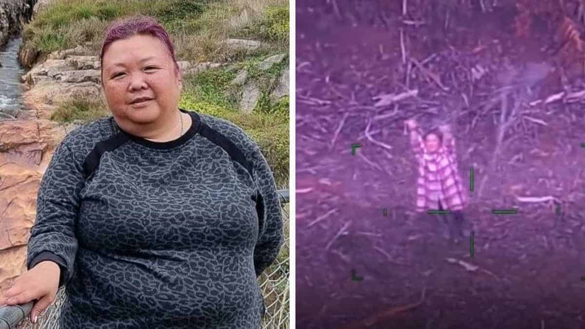 Una donna australiana si è persa nei boschi ed è sopravvissuta cinque giorni mangiando dolci e vino