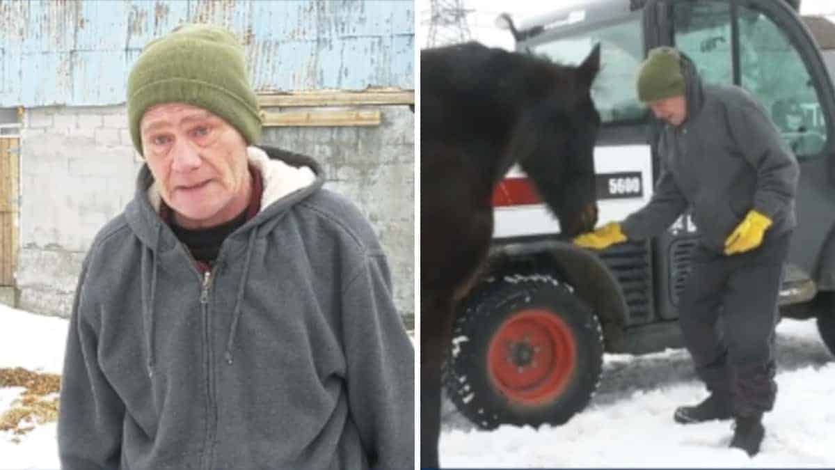 Una giovane donna si avvicina a un senzatetto di 60 anni con un’offerta che non può rifiutare