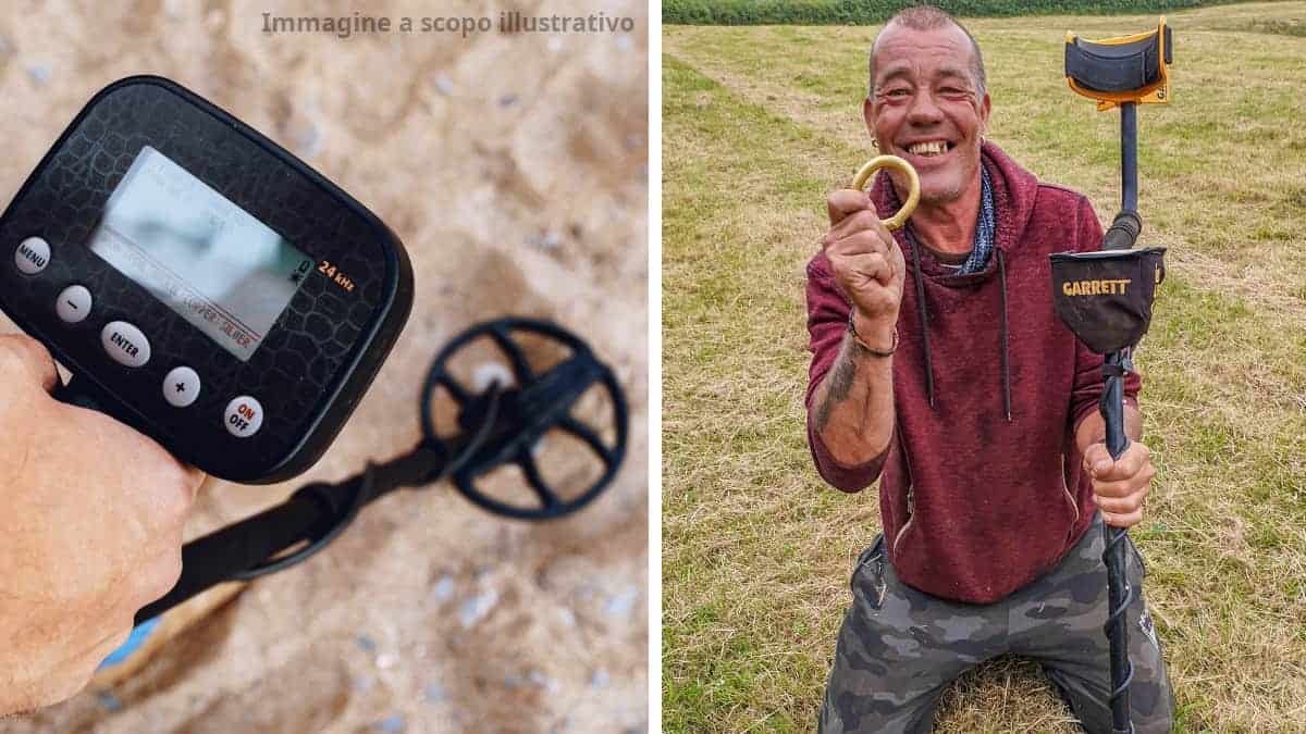 Con il suo rilevatore di metalli, quest’uomo ha fatto una scoperta straordinaria: il suo valore è incalcolabile