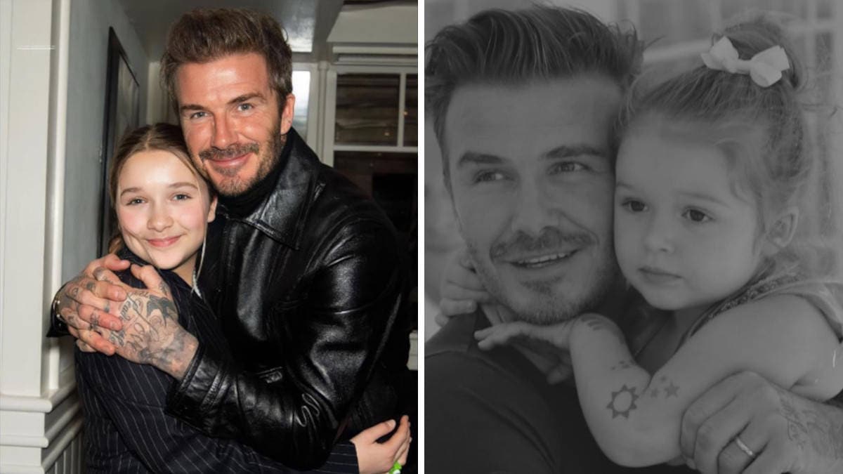 David Beckham supporta la figlia dopo le critiche sul suo peso, mostrandole affetto in pubblico.