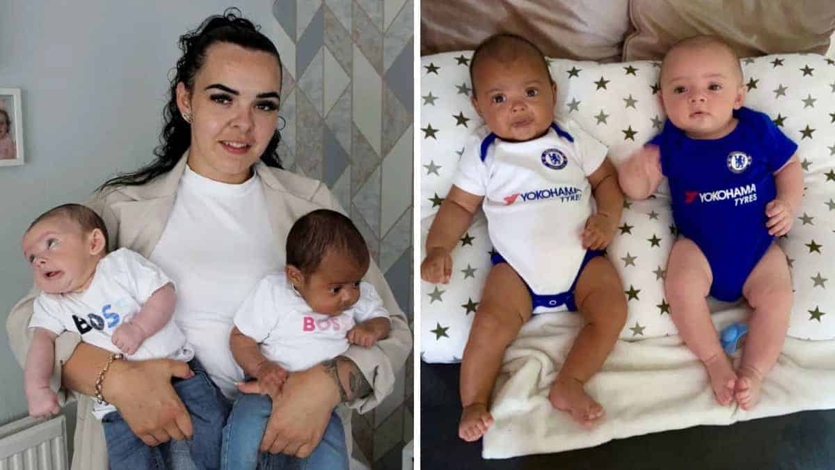 Madre inglese e partner di origine giamaicane danno alla luce due gemelli con tonalità di pelle diverse