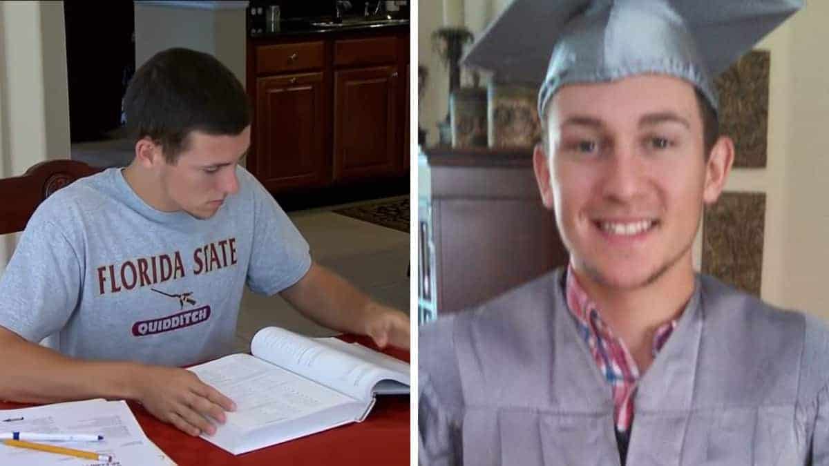 Un adolescente senza casa che non ha “niente da perdere” si diploma al primo posto della sua classe