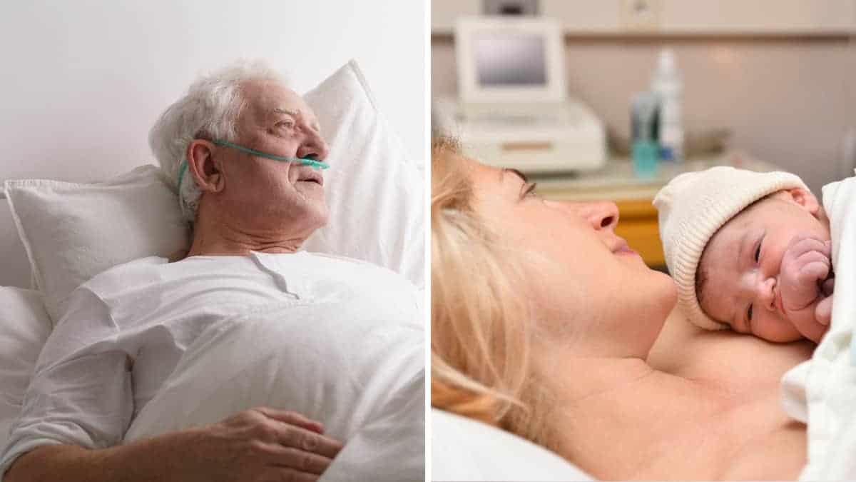 Un uomo si interroga: era sbagliato visitare il padre in fin di vita piuttosto che essere presente alla nascita del suo figlio?