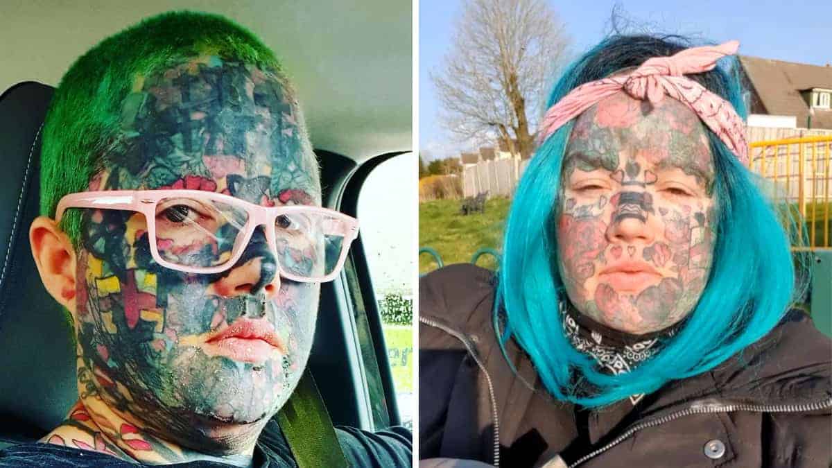 Madre con più di 800 tatuaggi lotta per trovare lavoro a causa delle resistenze delle aziende.