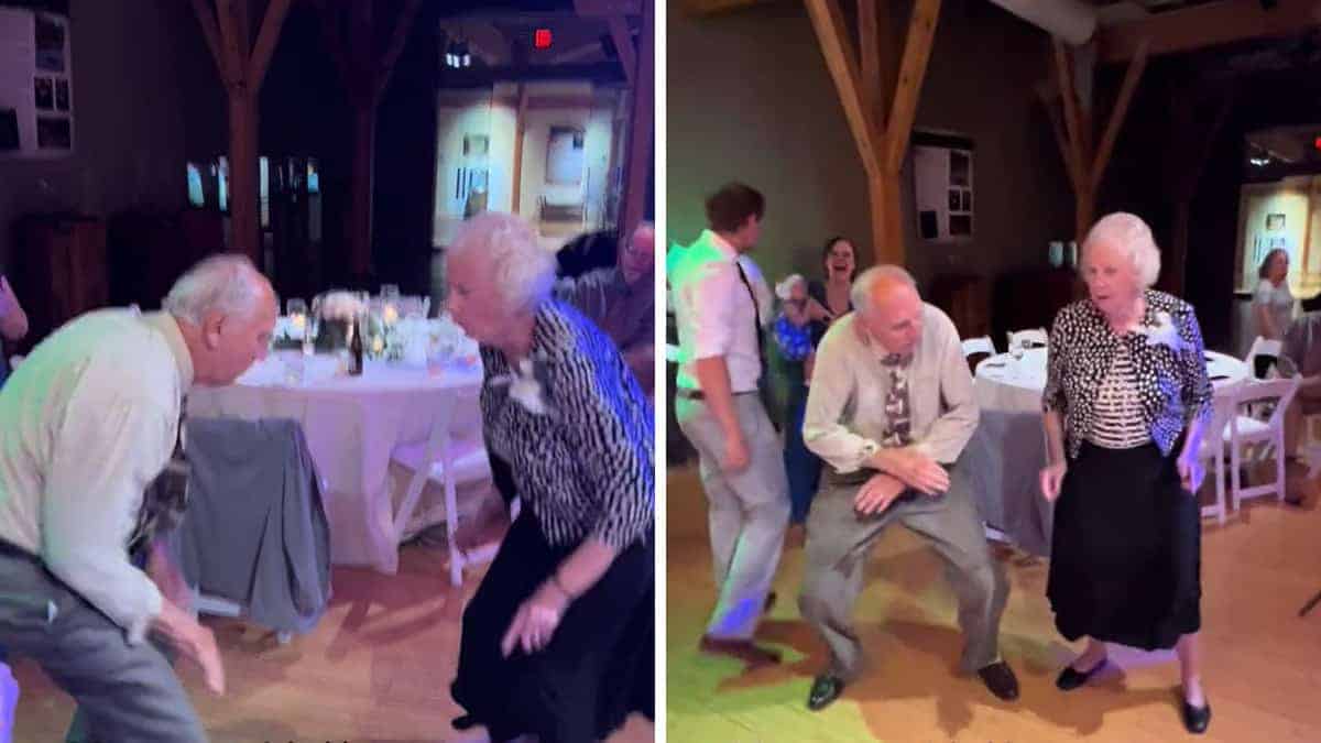 Ritmo e stile dal passato: coppia di 80 anni si scatena al suono del Rock’n Roll sulla pista da ballo