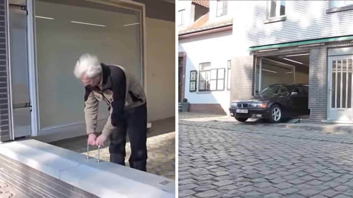 Il comune gli impedisce di costruire il garage sotto casa, ma lui lo fa lo stesso, a modo suo