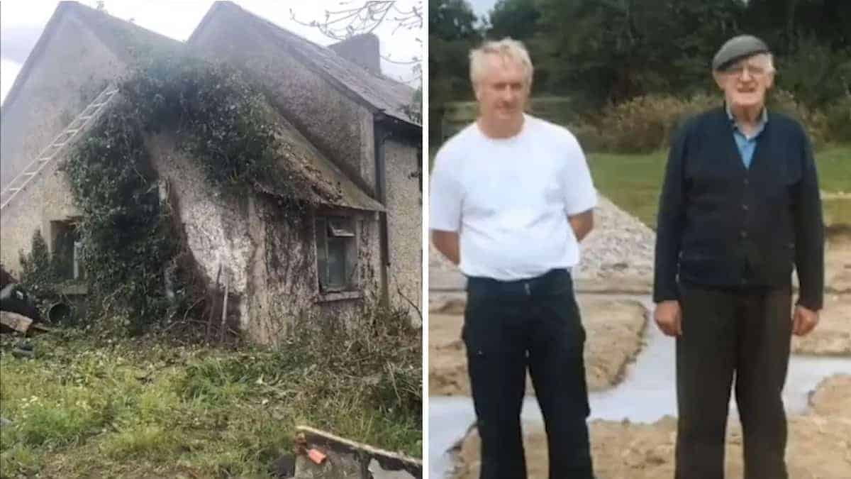 nipote trasforma il cottage di 200 anni in una casa bellissima