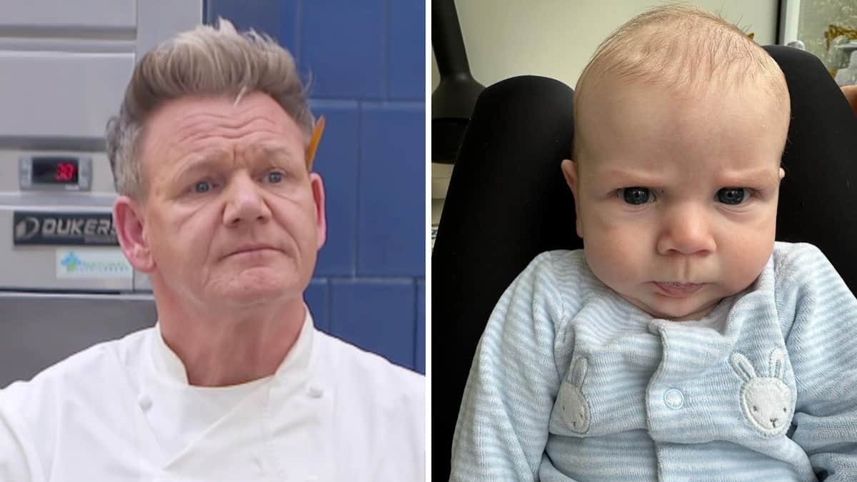 Tale padre, tale figlio: il bambino di Gordon Ramsay ha ereditato il suo caratteristico cipiglio!