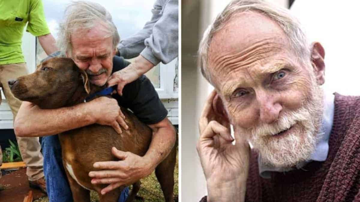 Anziano salva il suo amico cane, spendendo tutti i soldi accumulati negli anni