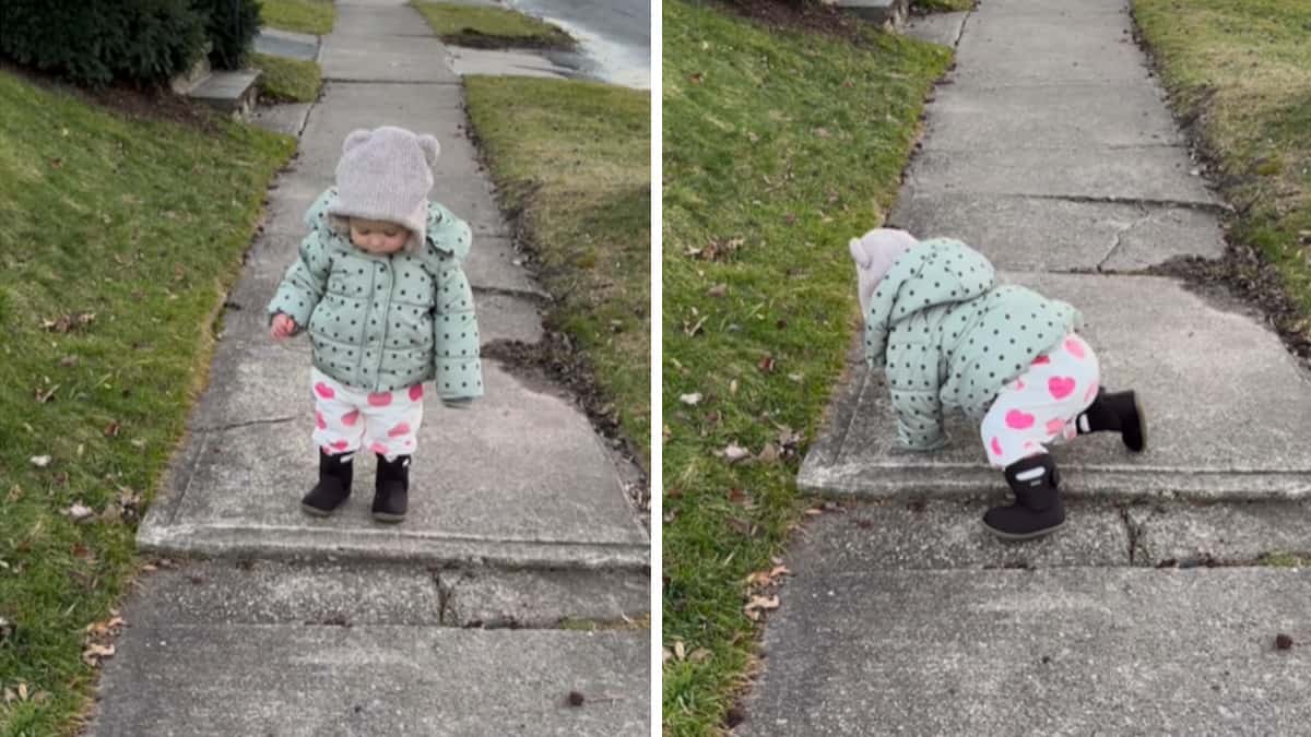 La cautela è la miglior virtù: una bambina lo dimostra in un divertentissimo video