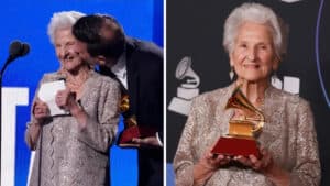 Angela Álvarez vince il suo primo Grammy a 95 anni