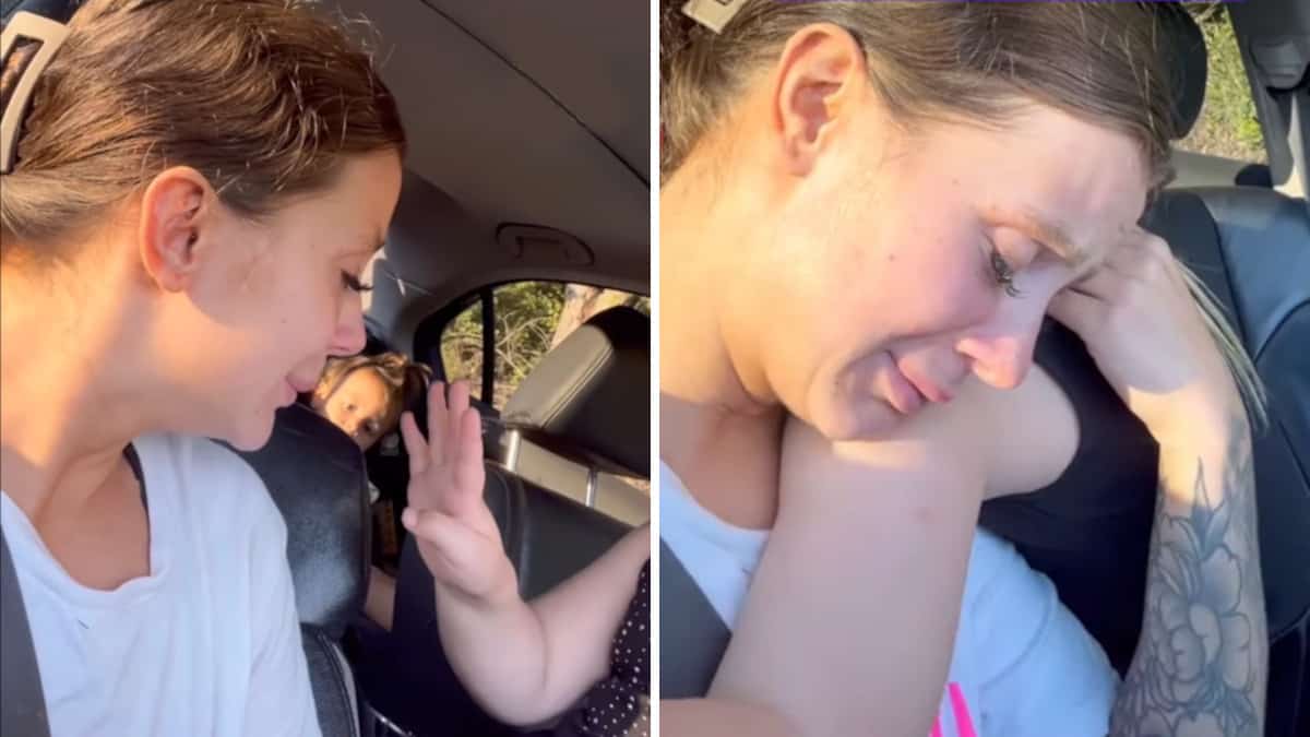 La madre ha un attacco di panico, ma quello che fa la bimba di 5 anni è da non credere (Video)