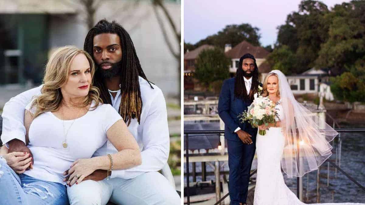 54enne sposa il compagno più giovane di 21 anni. Un amore senza età