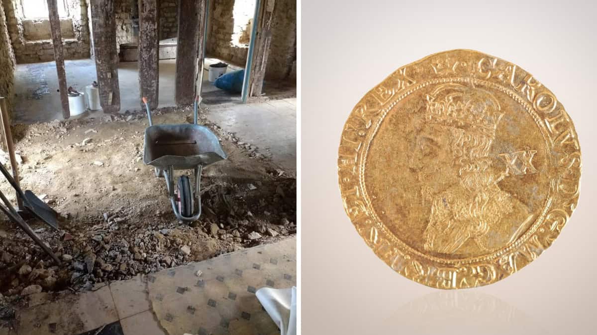 Scoprono mille monete quadricentenarie sotto il pavimento della loro fattoria: il tesoro finisce all’asta